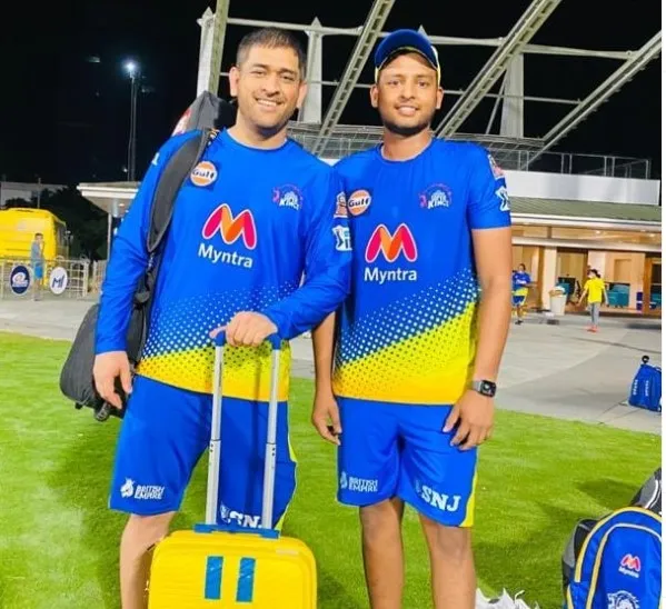 Bhagath Verma and ms dhoni